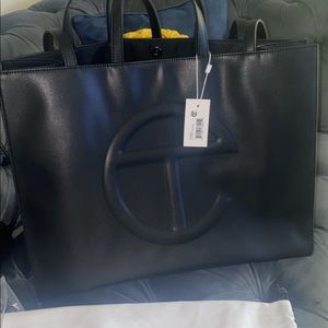 Authentic Large Telfar Bag .Order confirmation, duster bag & receipts